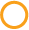 small circle icon with orange color