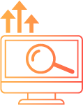 icon monitor with searching tool